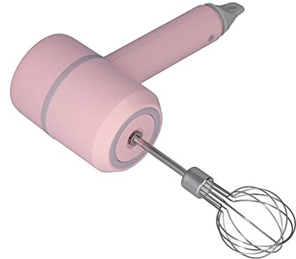 Mélangeurs de nourriture Fouet électrique Oeuf Fouet Cuisine Fouet Machine(【41822】Rose 2 bâtons sans fil)
