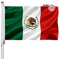 Mexiko-MX-Flagge, doppelseitig – lebendige Farben, Polyester-Leinen-Header und 4 Reihen genäht – mexikanische Nationalflaggen Fahnen mit Messingösen