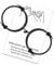 LUOKIFUR Herz Magnetisches Paar Passendes Armband Yin Yang Verstellbares Kordelarmband für Valentinstagsgeschenke für Freundin, Freund, beste Freunde (Black-Black（Heart）)
