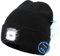 TAGVO LED Mütze Kappe Bluetooth 5.0 Mütze, Integrierter Stereolautsprecher & Mikrofon, Winter Warm Gestrickte Beleuchtung Drahtlose Bluetooth Headset Musik Hut für Laufen Wandern Herren Damen