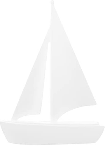 BESPORTBLE Segelboot Modell Aus Resin Dekoratives Segelschiff Für Schreibtisch Wohnzimmer Und Büro Kreative Wohnaccessoires Vielseitige Boot-Dekoration Für Modernes