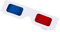 Papierbeugung 3d-brillen Vreativew Film 3d-brillen Für Zuhause, Festivals, Clubs, Einzigartige Kinderpartygeschäfte (rot, Blau), Papierbrillen, Kreative Papiergläser, 3-dimensionale Brille