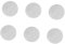 BESTonZON 6 Stk Hohler Pvc-untersetzer Untersetzermatte Trinken Topflappen Untersetzer Hyazinthe Geflochtener Untersetzer Runde Untersetzer Tee-untersetzer Tischsets Runder Tisch Klassisch