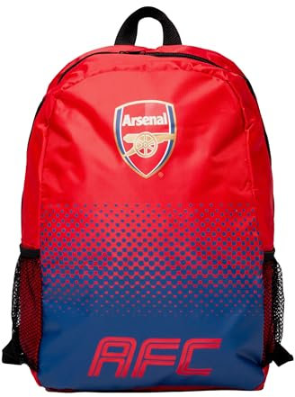 FOCO Offiziell lizenzierter Arsenal FC Fade Fußball-Rucksack