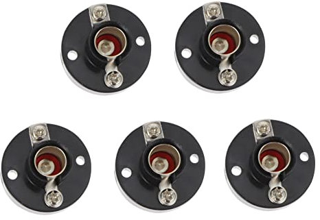 Mikikit Douille à Vis 5pcs Pour Expérience Physique Équipement De Laboratoire Support D'ampoule Pour Circuits Électriques Matériel Pédagogique D'électricité Utilisation Scolaire Et Expérimentale