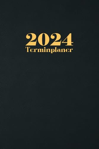 Terminplaner 2024: Kalender 2024 Buchkalender Monatlicher und Wochenplaner, Jahresplaner von Januar bis Dezember 2024, 1 Woche auf 2 Seiten, DIN a5.