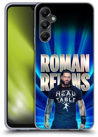 Head Case Designs Offizielle WWE Roman Reigns 2 R. Reigns Grafiken Soft Gel Handyhülle Hülle kompatibel mit Samsung Galaxy A05s