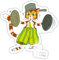 Spreadshirt Pettersson Und Findus Topfdeckel Schlagzeug Sticker, max. 10 x 10 cm, 10 x 10 cm, Weiß glänzend