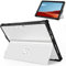 Surface Pro 7 Plus Cover, Protective Case for Microsoft Surface Pro 7 Plus/Pro7/Pro 6/Pro 5/Pro 4/ LTE 12.3 Case, Rugged Cover Kickstand with Pen Holder for Type Cover Keyboard (Transparent)