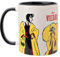 Widdop and Co. - Tazza Disney Crudelia - Tazza in gres smaltato nero e bianco con icone e cattivi - Prodotto con licenza ufficiale Disney (325 ml).