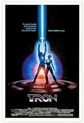 biegzc TRON, 1982 Leinwand-Poster, Schlafzimmerdekoration, Landschaft, Büro, Raumdekoration, Geschenk, 20 x 30 cm