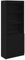 vidaXL Highboard Schwarz Eichen-Optik 70x35x180 cm Holzwerkstoff, Schrank, Lagerschrank, Schrank hoch, Beistellschrank, hoher Schrank, Schrank mit Tür