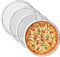Vegena Lot de 4 plaques à pizza en maille de 30,5 cm - Antiadhésives - Plaque à pizza ronde en aluminium - Pour four, maison, restaurant