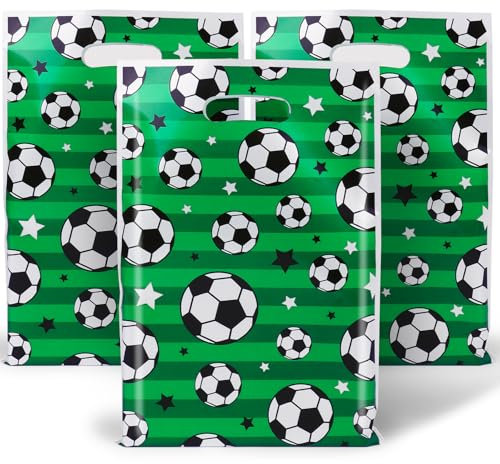 30pcs Bolsas Regalo Fútbol para Cumpleaños Infantiles Niños Chuches Recuerdo Dulces Caramelos Fiesta Comunión Bautizo