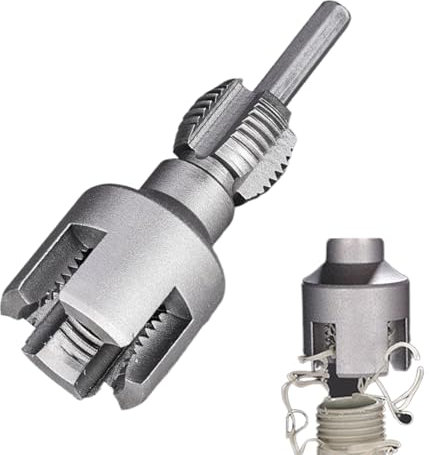 Roscador Para Tubos PVC - Abre Roscas Internas Y Externas | Diseño Doble Punta, Herramienta Manual Y Para Taladro, Accesorios De Fontanería Para Profesionales Y Principiantes