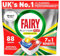 Fairy Platinum Plus Pastiglie Lavastoviglie, 88 Capsule, Limone, Detersivo Con Tecnologia Anti-Opaco, Contro Grasso e Incrostazioni Ostinate Anche nei Cicli Brevi