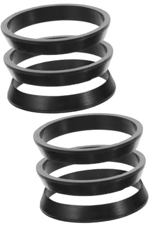 Veemoon 2 Sätze Waschbecken Dichtungsring Schlauchdichtung Unterlegscheiben Abfluss Badewannen Spülbecken Pad Abdeckung Sanitär Wasserhahn Wasserschlauch 3 Stücke * 2