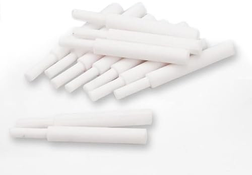 20 agujas de panal de abeja blancas, pernos de cerámica para soldar, herramientas de fabricación de joyas, piezas de soldadura para fundición
