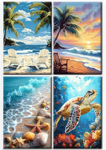 Yiminu.DS Diamond Painting Erwachsene, 5D Diamont Painting Bilder Diamant Painting Bastelset Basteln, 30CM X 40CM, haigui-4pcs