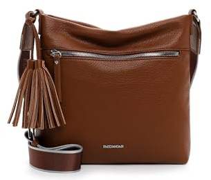 Emily & Noah Umhängetasche E&N Belli 64562 Damen Handtaschen Uni cognac 700