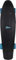 Muuwmi Skateboard Fun schwarz-blau – mit LED-Leuchtrollen - Board Deck 57x15cm - ABEC5 und PU-Rollen 60x45mm