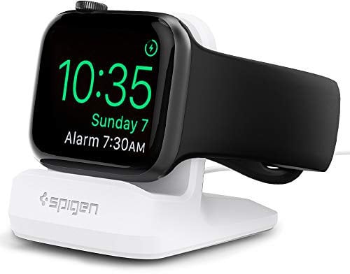Spigen S350 Designed for Apple Watch Stand for 44mm/40mm Series 6/SE/5/4 and 42mm/38mm Series 3/2/1 - White
