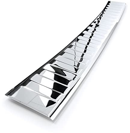 tuning-art L242 Edelstahl Ladekantenschutz passend für Mercedes E-Klasse S213 2016-2023, Farbe:Chrom