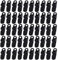Xinlie Tarp Clips Morsetti per Tende da Campeggio Antivento Morsetti per Tende da Campeggio Morsetti Plastica Vento Corda Clip per Tende da Coccodrillo in Plastica Set di Clip per Attività (50PCS)