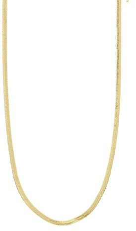 PILGRIM JOANNA Schlangenketten-Halsband, flach, vergoldet