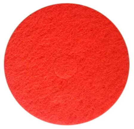 14 Inch Buffing Pads Premium Heavy Duty Floor Cleaning Buffer Pads Polishing Pad Cleaning Pads Washing Floor Machine Accessories Red