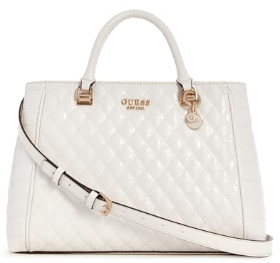 GUESS Yarmilla Luxury Satchel White