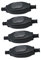 HOMSFOU 4piezas Interruptor Para Uso Exterior Accesorios De Doble Interruptor Antipolvo y Duraderos Para Hogar y Tiendas