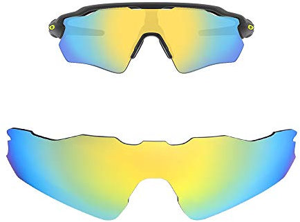 Oak&ban lentes polarizadas de repuesto para gafas de sol Oakley Radar EV Path Dorado dorado Talla única