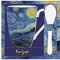 VAOFO Van Gogh 523443 Tazza con Cucchiaio, Modello Notte Stellata