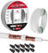 Maclean MCTV-472 Antennenkabel Koaxialkabel RG6 Reines Kupfer 100% Cu Koax Antennen Kabel SAT Satellitenkabel TV (100m + 10x F-Stecker)