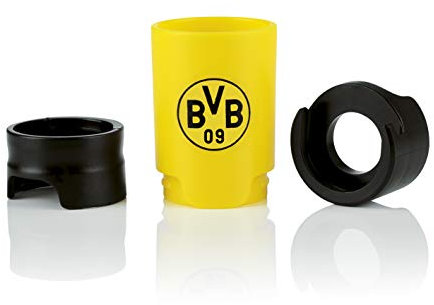 Taste Hero Flaschenaufsatz für Bier BVB Borussia Dortmund Edition 1er Set | Macht Jede Bierflasche zum Zapfhahn | Für Glas- und PET-Flaschen, spülmaschinengeeignet