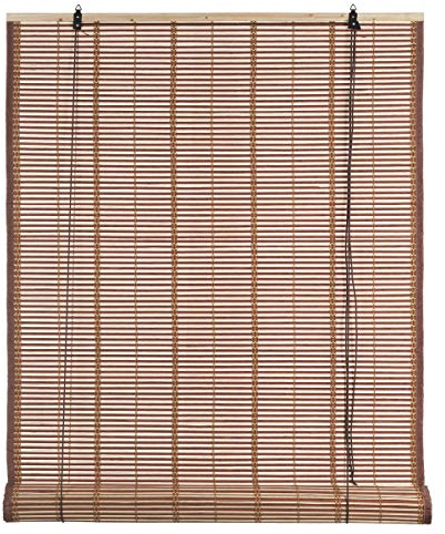 Tapparella avvolgibile Ciclamino Bambù 200x300cm Tenda a rullo Bamboo Arredamento Casa Protezione Luce STI