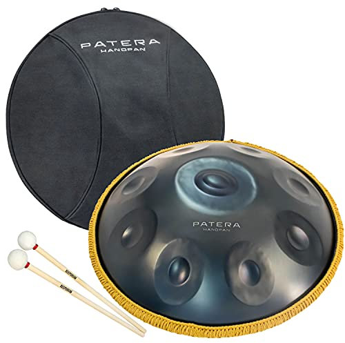 Patera HPEM-3 Handpan E-Minor mit Tasche + keepdrum Schlägel