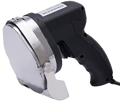 kangten Couteau à kebab électrique en acier inoxydable 1-8 mm épaisseur de coupe 80 W 220 V-230 V