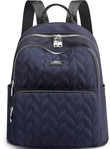 KESUDE Klein Rucksack Damen Rucksäcke Schultertasche Elegant Nylon Casual Schultasche Taschen Damen Cityrucksack für Damen Mädchen Frauen Schule Uni Reisen Freizeit