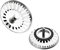 WINDALY Fregadero de Cocina Colador Enchufe Tapón de Fregadero Filtro, Ø 84mm Acero Inoxidable Colador para Fregadero de Cocina(2 Pieza)