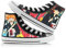 Anime Haikyuu Canvas Schuhe Shoyo Hinata Tobio Kageyama High Top Schuhe Unisex Cartoon Print Schnür-Sneaker Casual Flats Sneaker, Typ 1, 39 EU