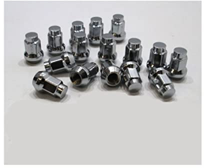 1 Satz WN-13271 verchromte Radmuttern M10x1,25 silber für Quad ATV Radmutter