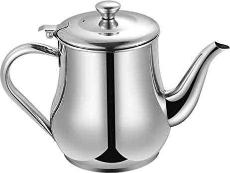 TOPBATHY Olla De Aceite De Acero Inoxidable Tanque De Botes Dosificadores De Aceite Botella Dispensadora De Aceite Para Cocina. Casa De Utensilios Para Hornear Aceite De Cocina