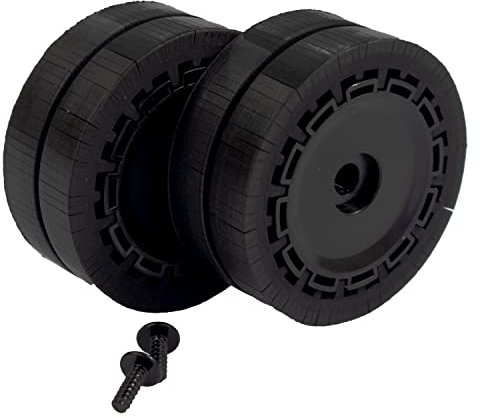 ABWN Original-Ersatzteile Räder Reifen kompatibel mit iRobot Braava Jet M6