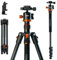 Polarduck Camera Tripod Phone Tripod Stand: Professional Travel Tripod & Monopod with 360 Ball Head & Phone Holder Mount Compatible with Sony Canon Nikon Fujifilm DSLR SLR & Smartphone (165cm/65)