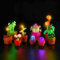 LocoLee Licht Kompatibel mit Lego Mini Pflanzen, Led Beleuchtungs Compatible with Lego 10329 Icons Tiny Plants - Nur Lichter Set, Kein Modell