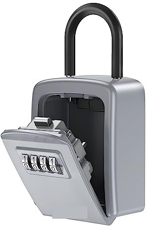 Safe, Schlüsselaufbewahrungsbox, Kombinationspasswort, Sicherheitscode-Schloss, Heim-Schlüsselsafe, wasserdichter Safe for den Außenbereich Geldsafe für Erwachsene