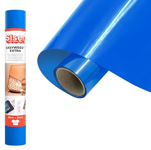 Siser EasyWeed Extra Green, 30 cm x 0,5 m, Thermotransfer Vinyl zur individuellen Gestaltung von Nylon, Leder und beschichteten Textilien