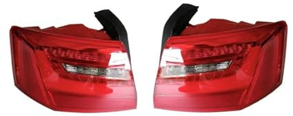 SPYKEY Auto Rücklicht für Audi A6 C7 2012 2013 2014 2015 2016,Drittes Bremslicht Auto Rücklicht Bremsleuchte Montage Autozubehör,F-A Pair